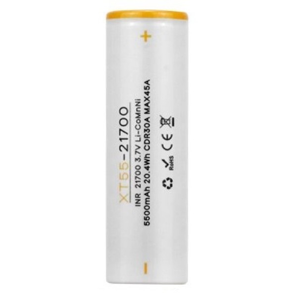 Μπαταρία BD Vape High-End BD-PRO XT55 21700 20.4Wh CDR30A MAX45A 5500mAh