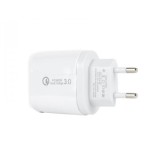 Αντάπτορας Τοίχου USB 4 port 3,1A 5V Fast Charge BK385 White 3