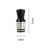 Reewape Drip tip 510 Straight Concave RS338 Black 4