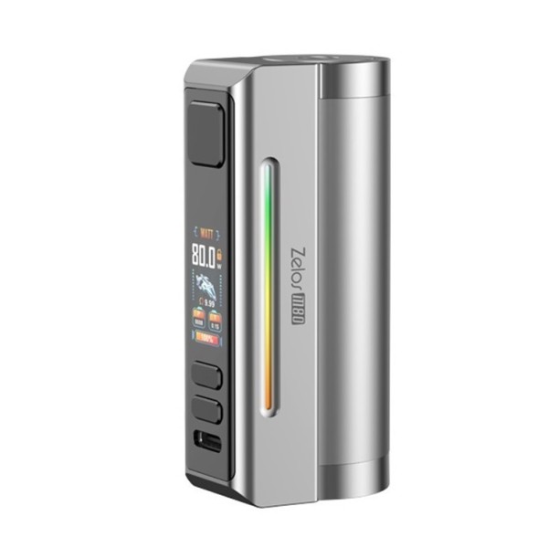 Aspire Zelos M80 Box Mod 2600mAh 80W Silver