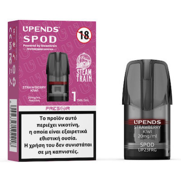 Steam Train Strawberry Kiwi Προγεμισμένο Pod 2ml 1τμχ