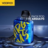 Voopoo Argus P3 Pod Kit Blue Leather 3