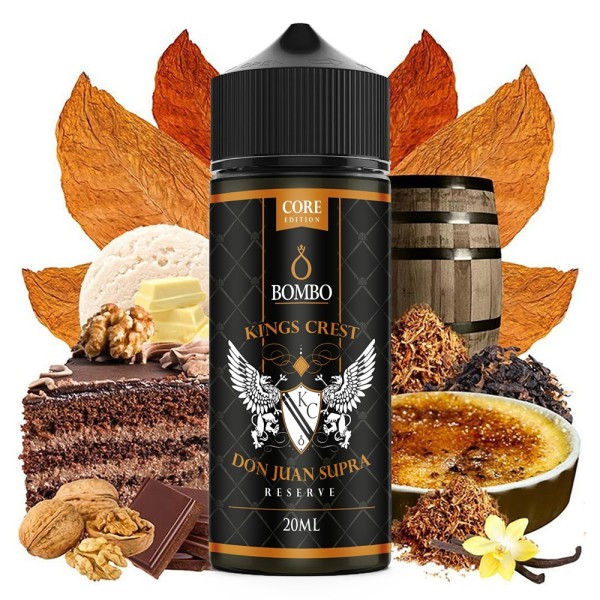 Don Juan Supra Reserve Kings Crest Bombo Core Edition 20/120ml