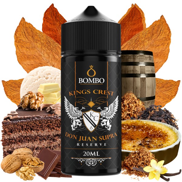 Don Juan Supra Reserve Kings Crest Bombo Flavor Shot 20/120ml