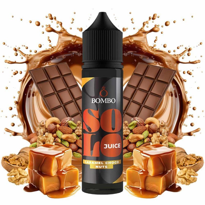 Caramel Choco Nuts Solo Juice Bombo Flavorshot 15ml/60ml
