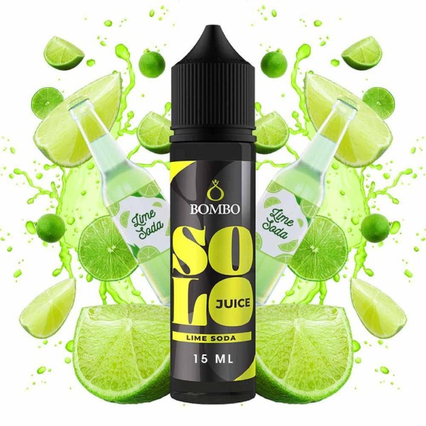 Lime Soda Solo Juice Bombo Flavorshot 15ml/60ml