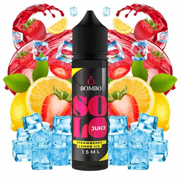 Strawberry Lemon Ice Solo Juice Bombo Flavorshot 15ml/60ml