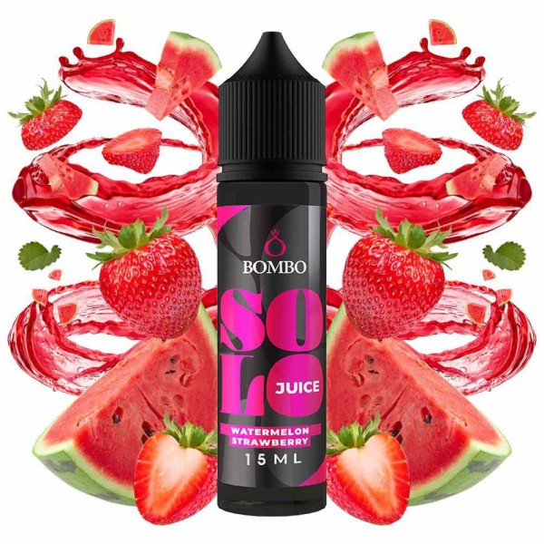 Watermelon Strawberry Solo Juice Bombo Flavorshot 15ml/60ml