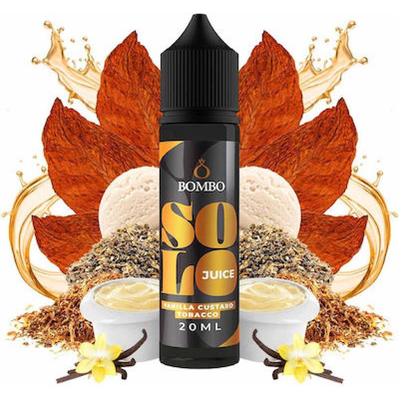Vanilla Custard Tobacco Solo Juice Bombo Flavorshot 20ml/60ml