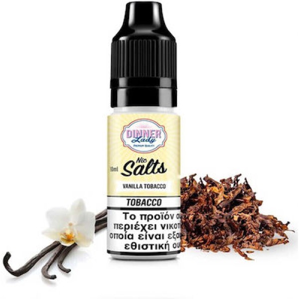 Dinner Lady Salt Vanilla Tobacco 20mg 10ml