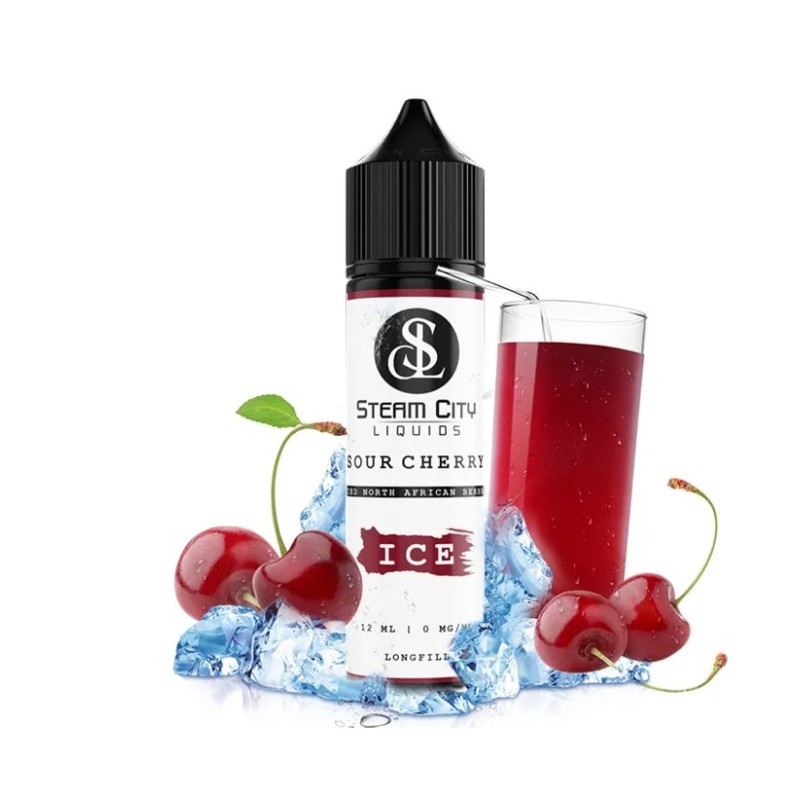 Sour Cherry ICE Steam City Flavor Shot 10ml/60ml