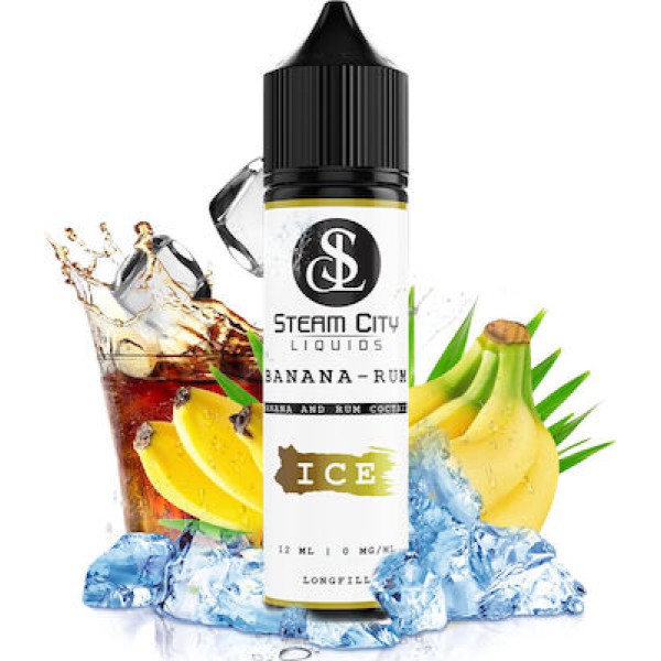 Banana Rum ICE Steam City Flavor Shot 10ml/60ml