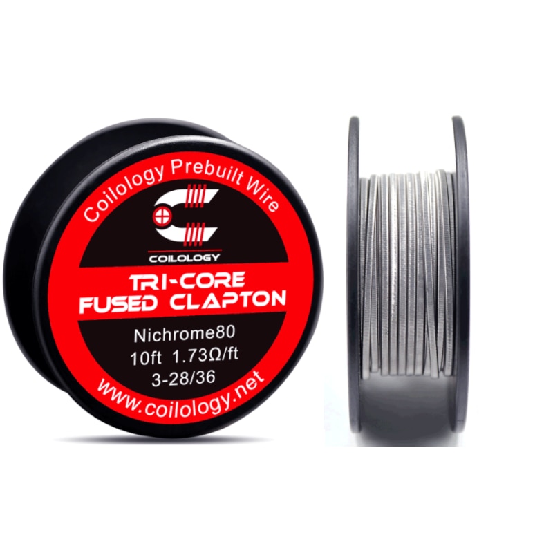 Coilology Tricore Fused Clapton Wire 3m Ni80 1.73ohm/ft