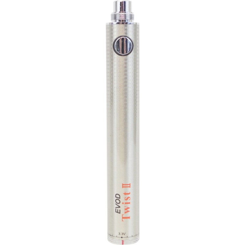 EVOD TWIST II 1300MAH Silver