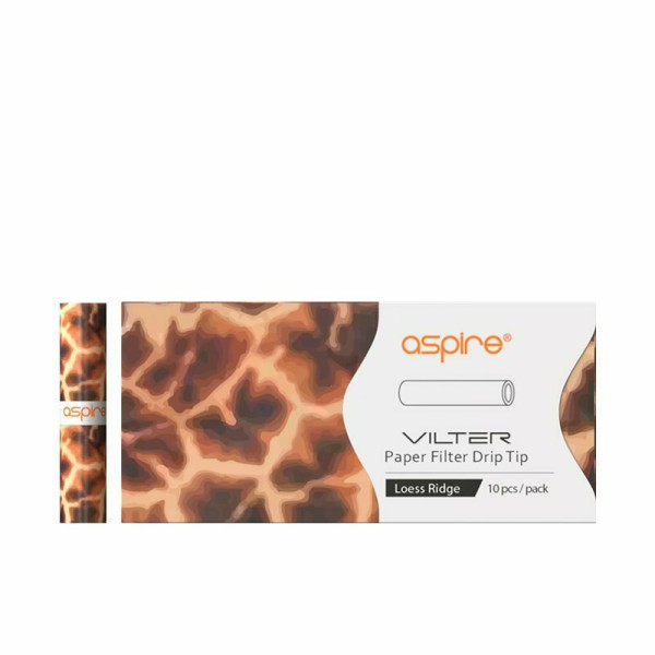 Aspire Vilter Paper Filters Loess Ridge 10τμχ