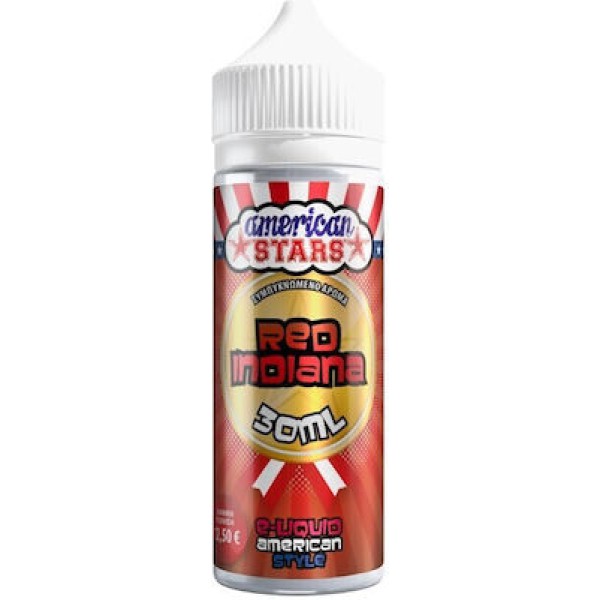 Red Indiana American Stars Flavour Shot 120ml