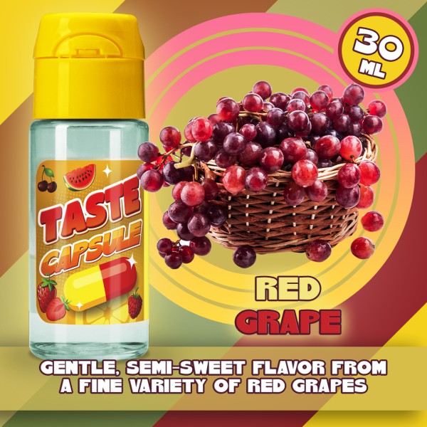Κόκκινο Σταφύλι Taste Capsule Flavour Shots 15/30ml
