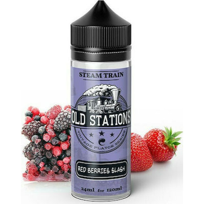 Red Berries Slash Old Stations Steam Train Flavour shot 120ml
