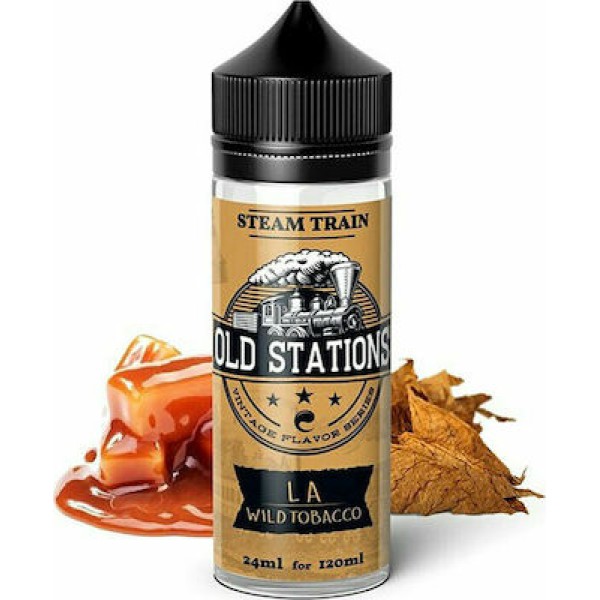 LA Wild Tobacco Old Stations Steam Train Flavour shot 120ml