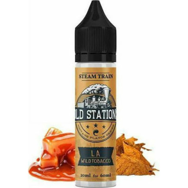 LA Wild Tobacco Old Stations Steam Train Flavour shot  60ml