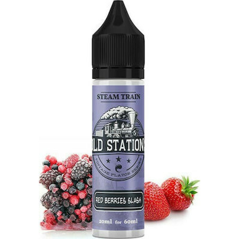 Red Berries Slash Old Stations Steam Train Flavour shot 60ml