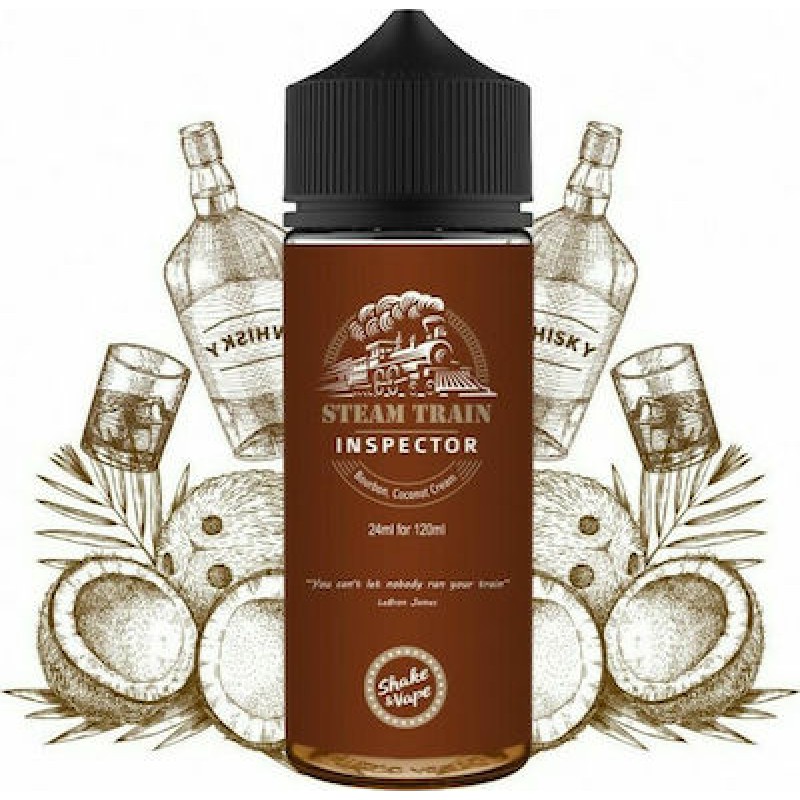 Inspector Steam Train Flavour shot 120ml